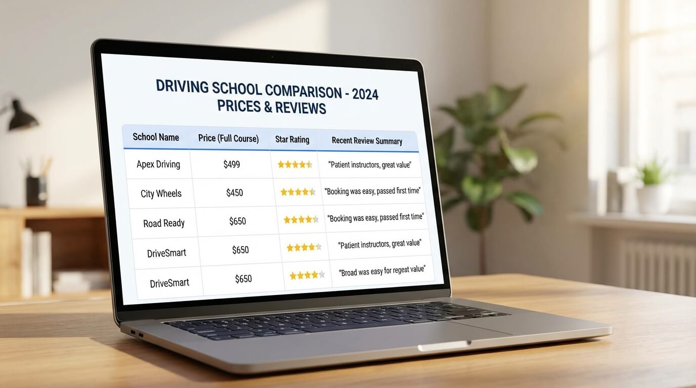 Concurrentie analyseren als rijschool