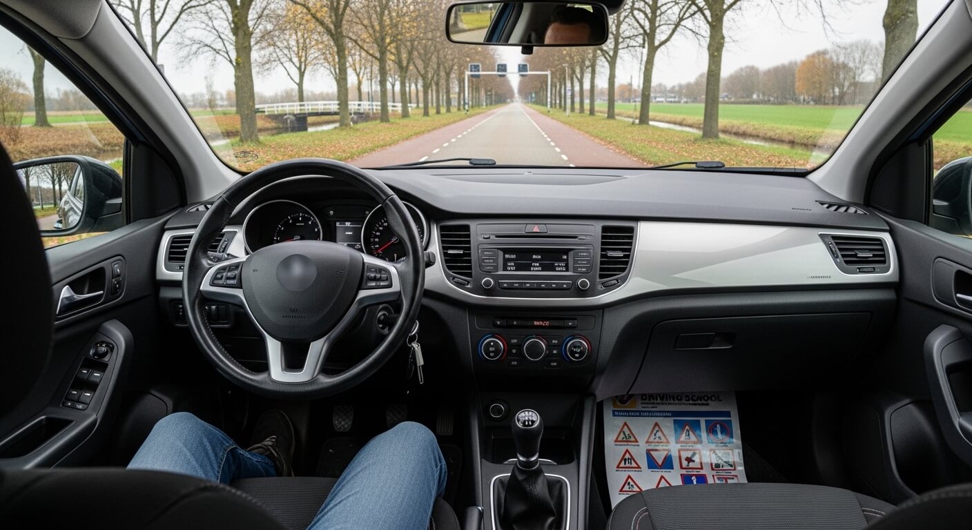 Dashboard rijscholauto