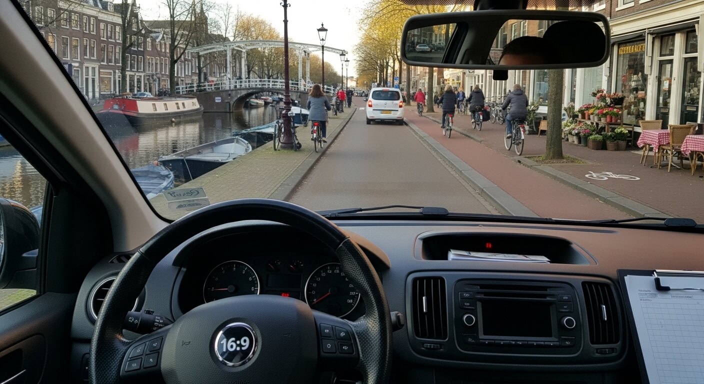 In contact blijven na het rijbewijs