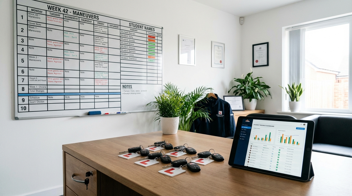 Rijschooladministratie automatiseren: minder papierwerk, meer rijlessen