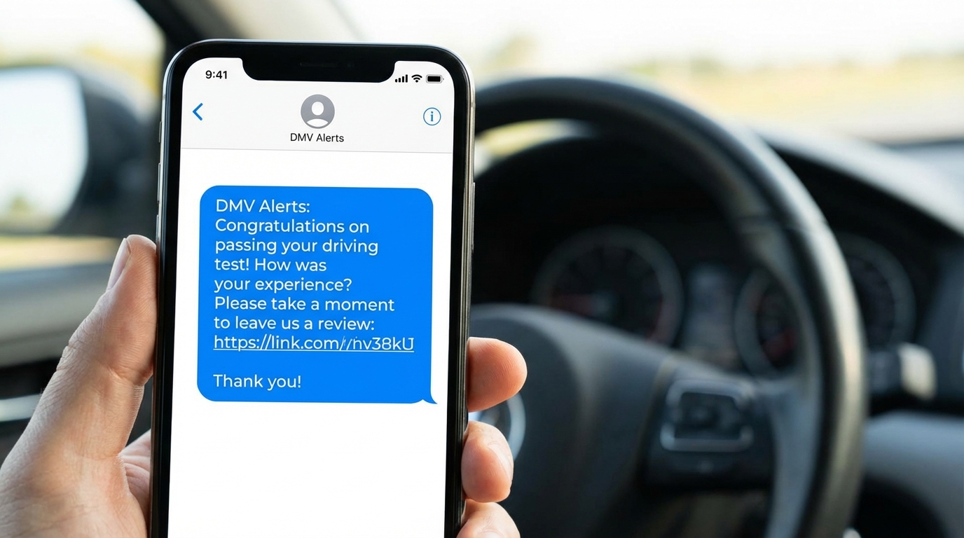 Reviews verzamelen na geslaagd examen