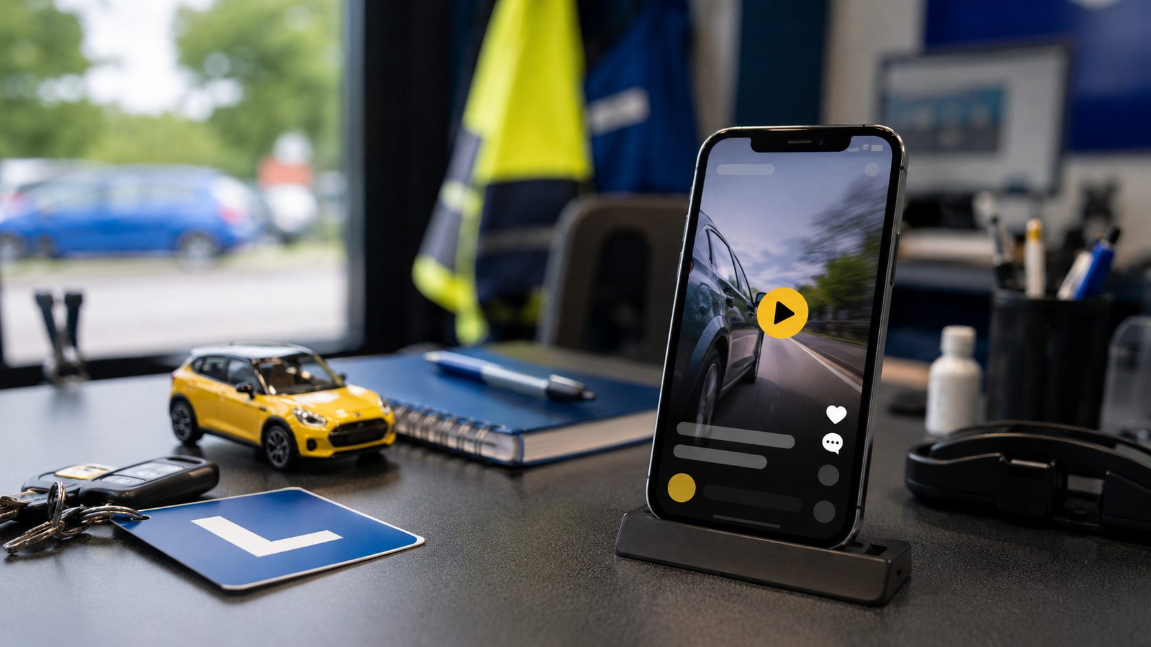 Instagram Reel voor rijinstructeur